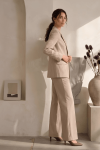 Adele Pinstripe Tailored Suit