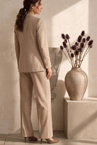 Adele Pinstripe Tailored Suit