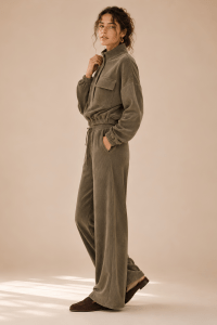Khaki Weekend Cord Set