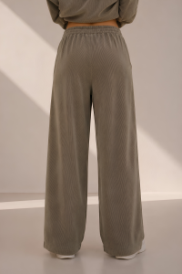 Khaki Drift Velour Set