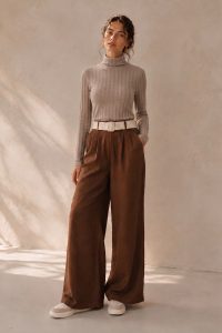 Beige Sculpt Rib Knit