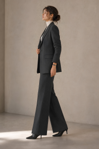 Midnight Pinstripe Suit