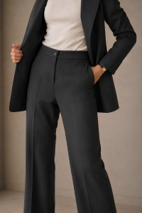 Midnight Pinstripe Suit