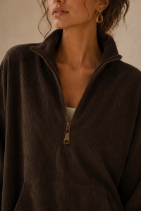 Brown Drift Velour Set
