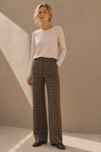 Heritage Check Khaki Pants