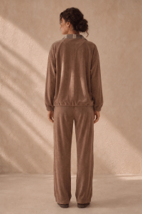 Brown Soft Check Jacket